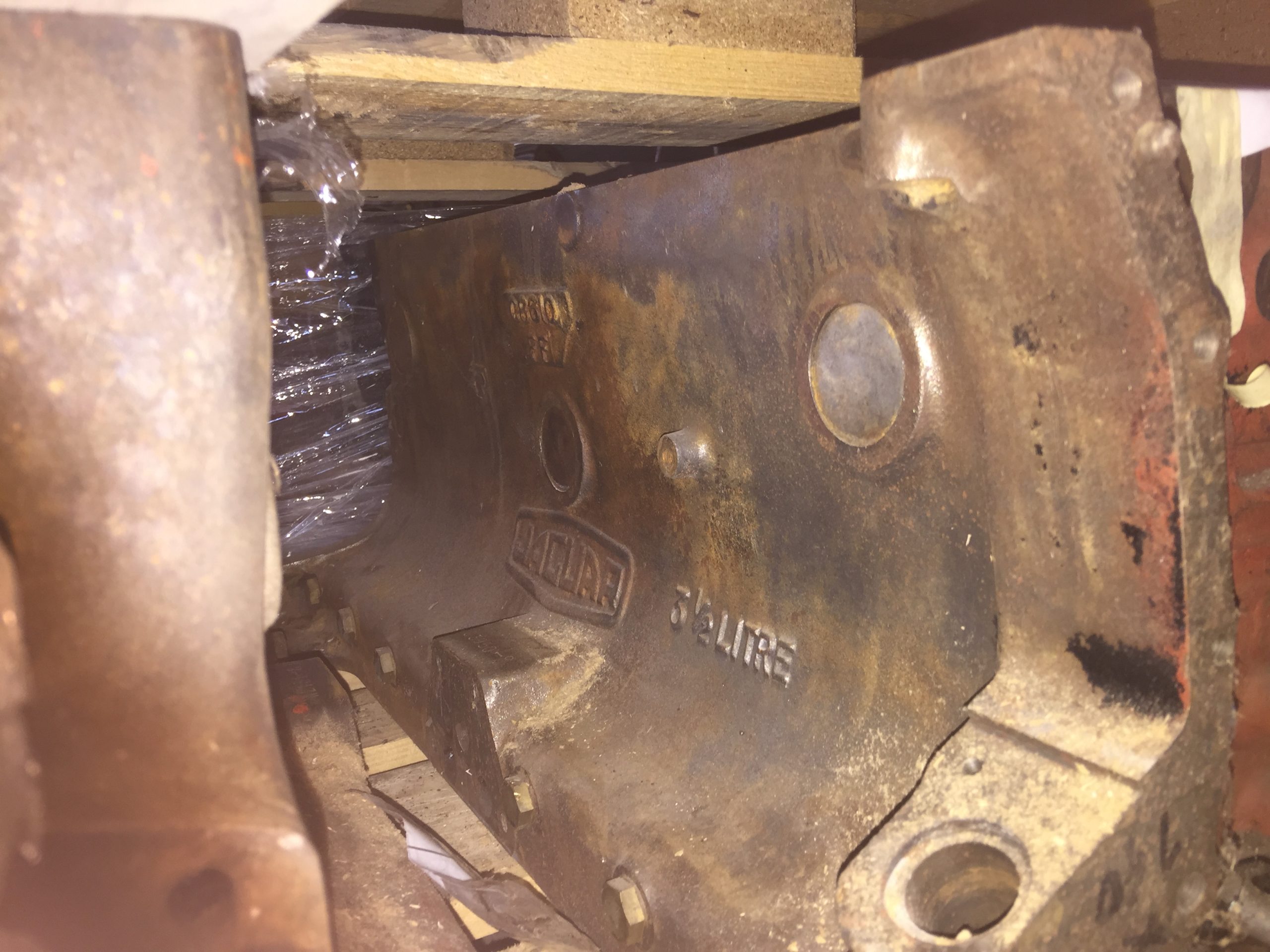 Motor, Rohblock, XK 140 MC (G3950-8)