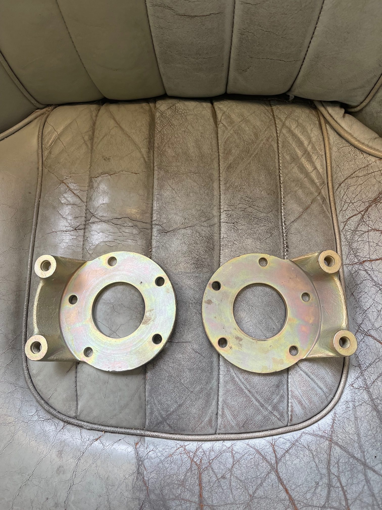 Adapterplatten Bremszange hinten XK150, C18587/8