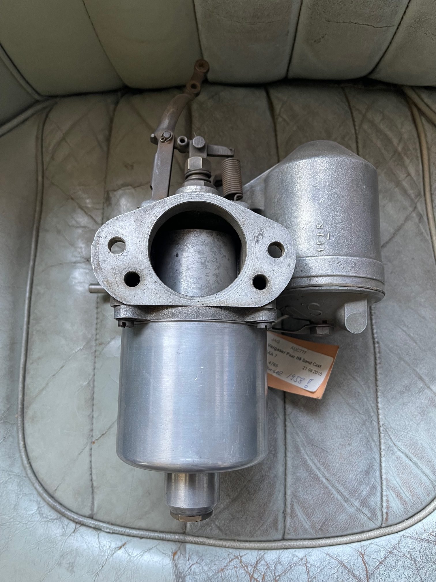 Vergaser H8 Sand Cast original 1958 (AUC777) – Bild 4
