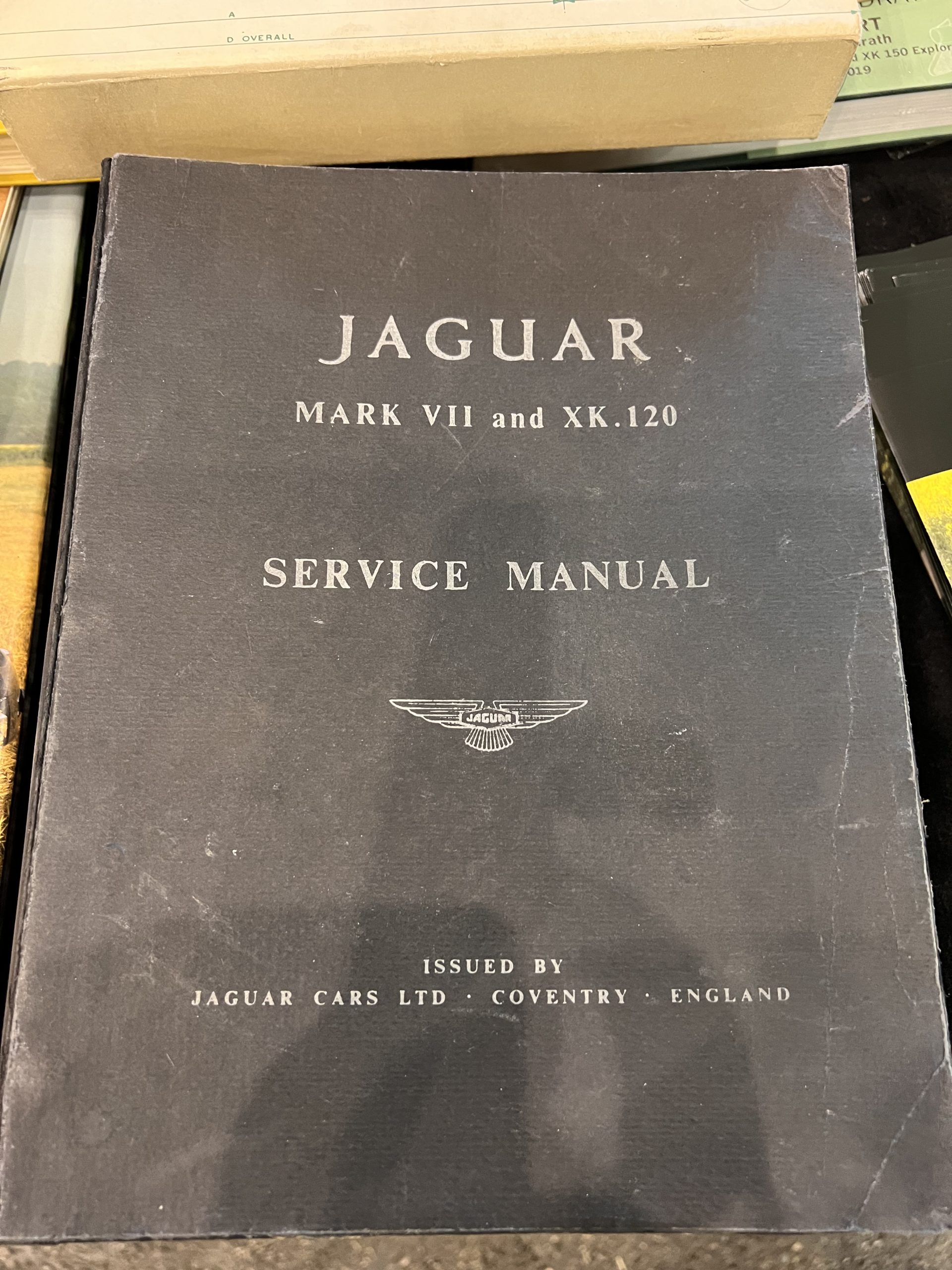 Service Manual XK120 & MkVII