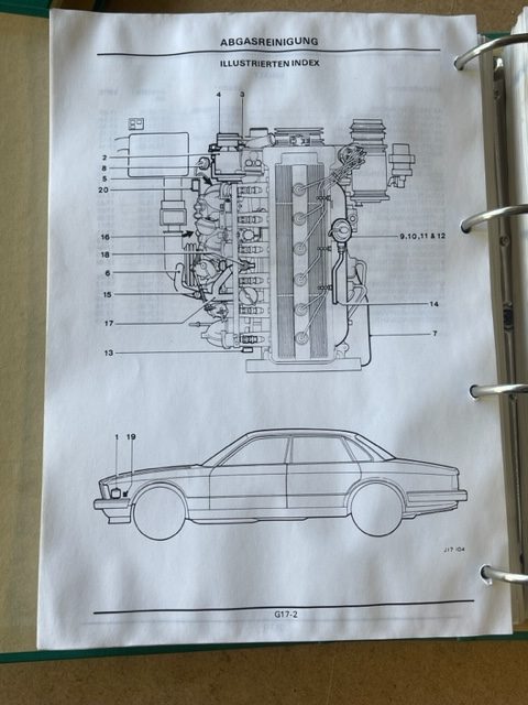 Werkstatthandbuch Band 1 – 5, XJ6 1990 (JJM131611/40) – Bild 9