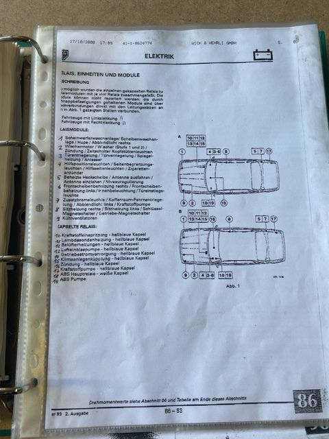 Werkstatthandbuch Band 1 – 5, XJ6 1990 (JJM131611/40) – Bild 5