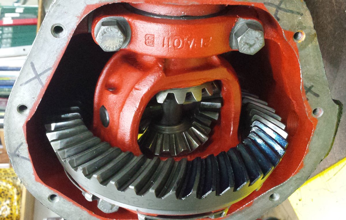 Salisbury Differential mit Touchierfarbe fertig eingestellt
