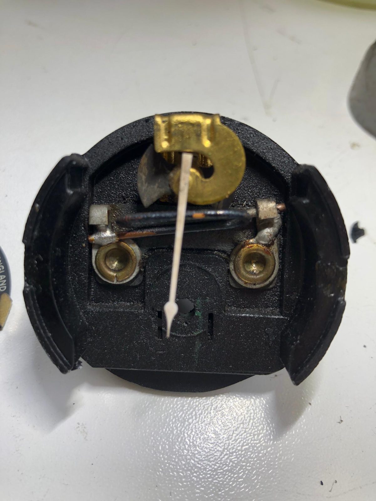 Wenig Bewegliches an einem Ampèrmeter
