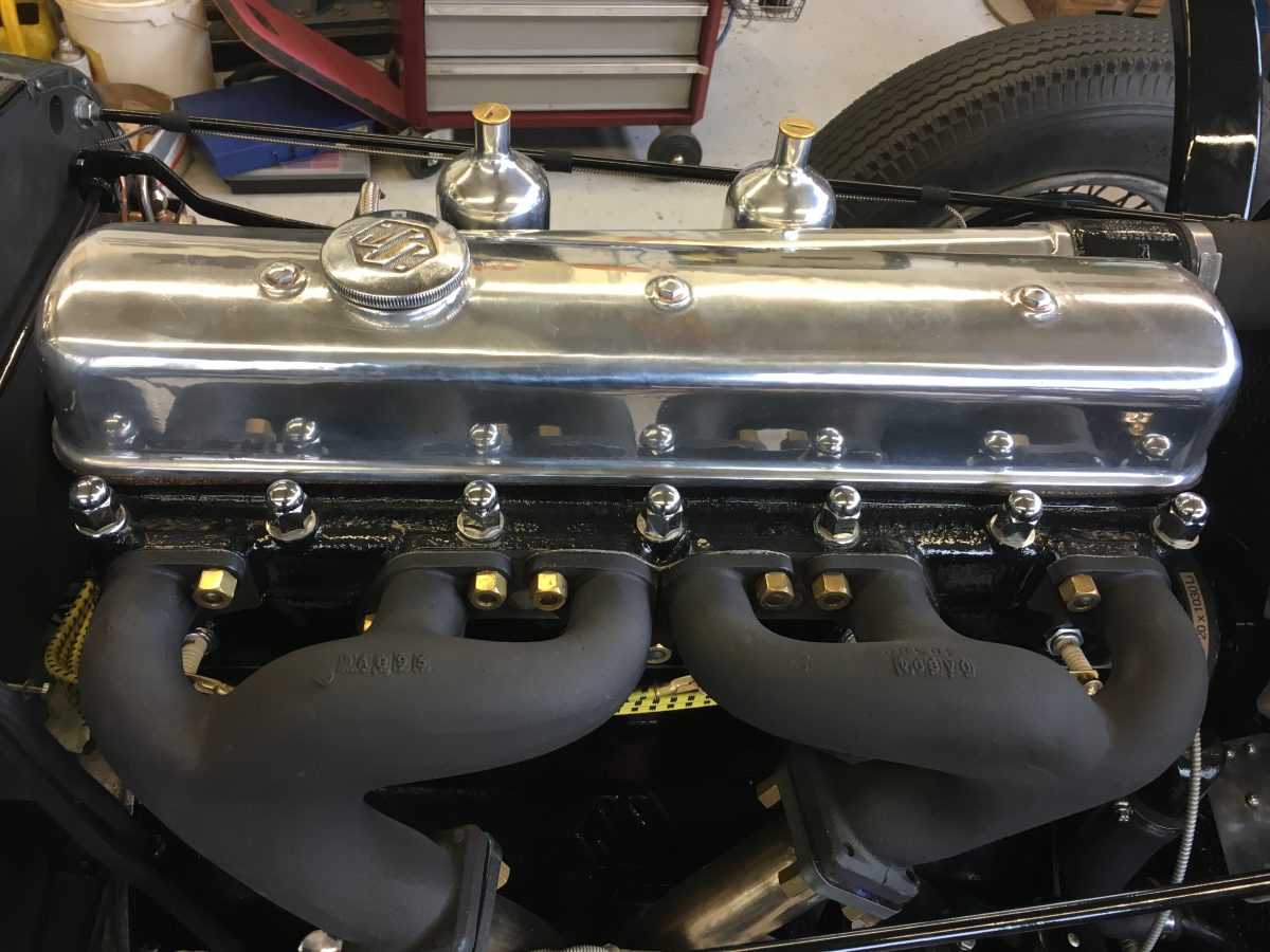 SS 3.5lt Motor bereit zum Probelauf
