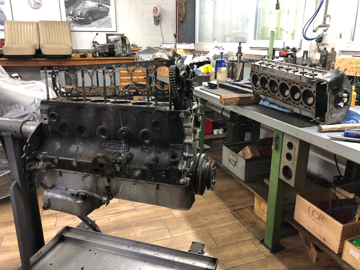 Gut benutzter XJ Motor