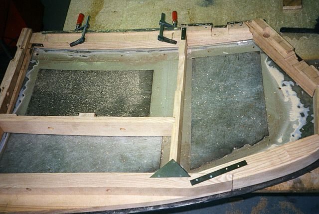 Finaler Zusammenbau der Türe