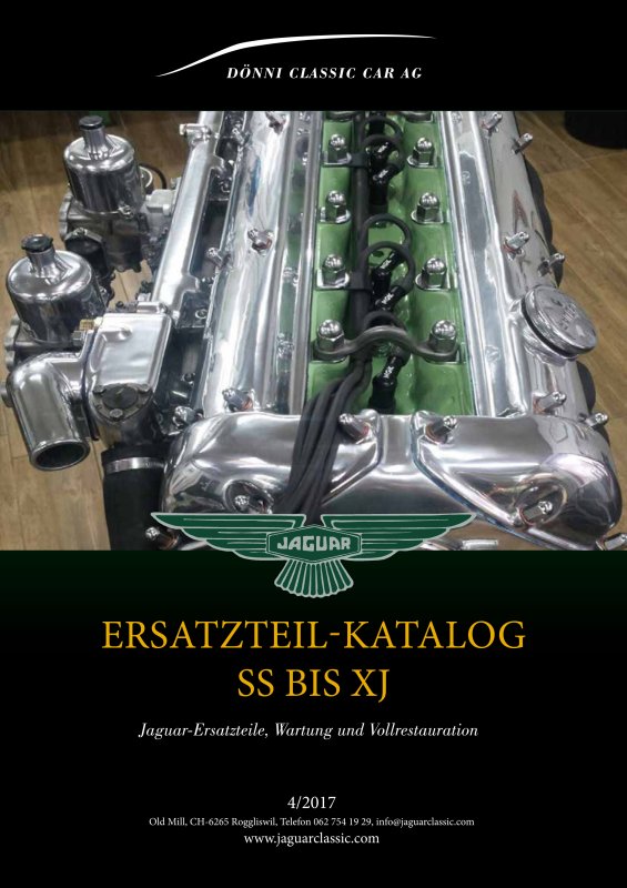 Ersatzteil-Katalog SS bis XJ